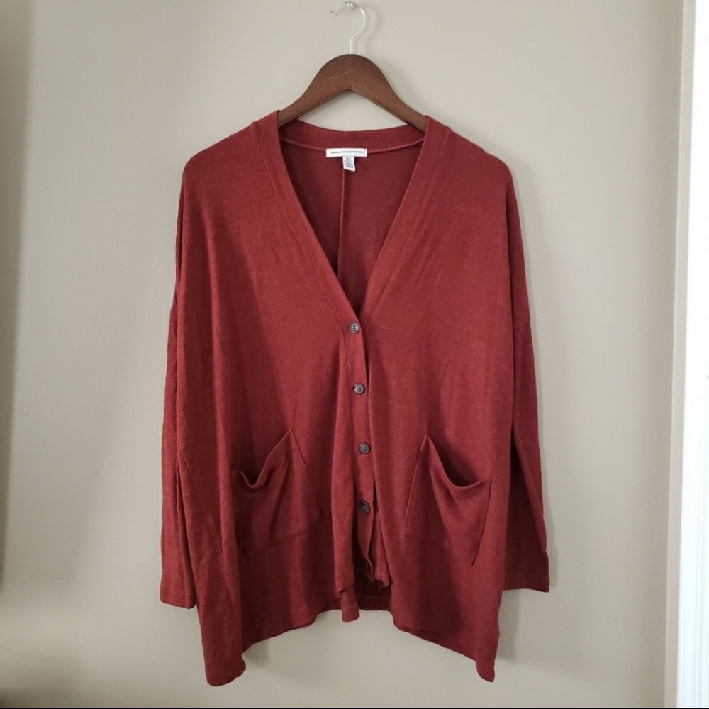Rust Cardigan